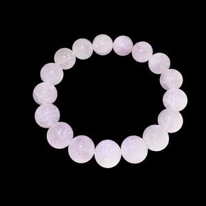 Rose Quartz Harmony/ Stackable Beaded Bracelet